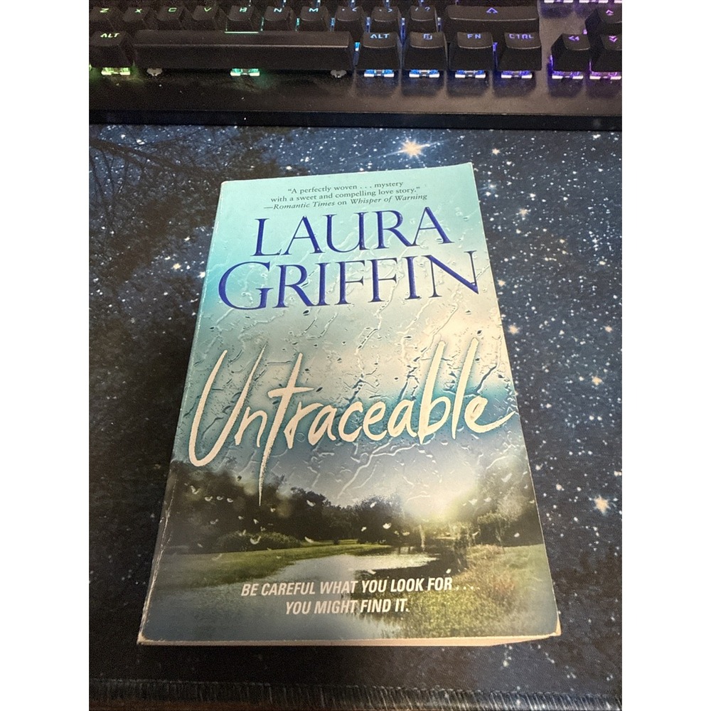 Laura Griffin Untraceable Book Adult OS Blue Good Dark Academia Romantic Mystery